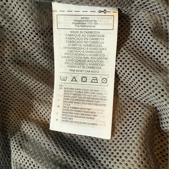Adidas Men’s Innovation Grid Windbreaker, Like New Condition! - Picture 11 of 11